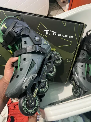 Patins traxart revolt 80mm verde