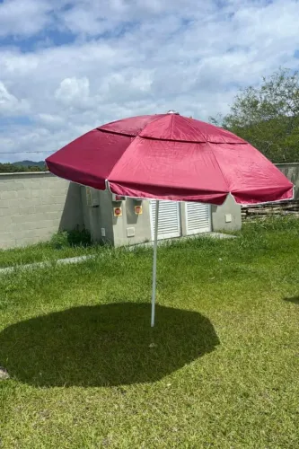  GUARDA-SOL GIGANTE 2,60m - SOMBRA DE VERDADE! ?