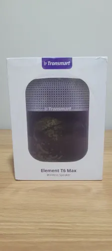 Caixa de Som Tronsmart Element T6 Max nova com Super Grave