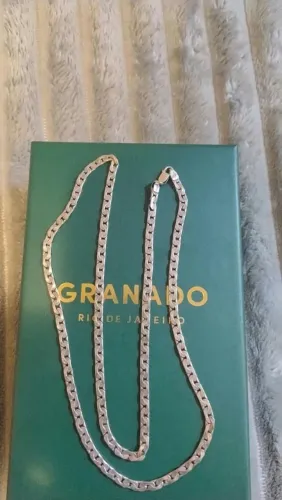 Corrente de prata granado rio de janeiro