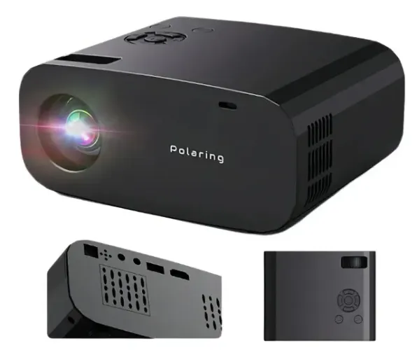 Projetor Polaring P7-pro 4k 6g Wi-fi 1920/1080 Dpi Android 11 Hdmi Bluetooth Smart 300 Ans