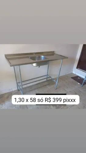 Pia Inox industrial usada - retirar em Blumenau SC