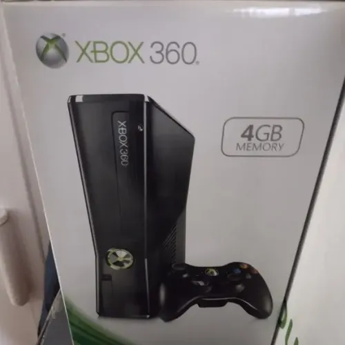 Xbox 360 Slim + Kinect + Jogos - Impecável