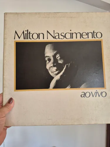 Disco Vinil Milton Nascimento ao vivo