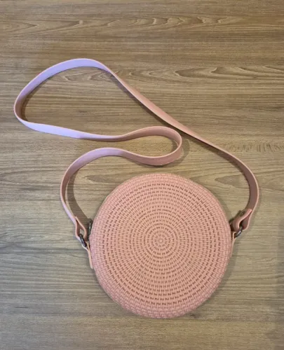 Bolsa feminina tranversal pvc