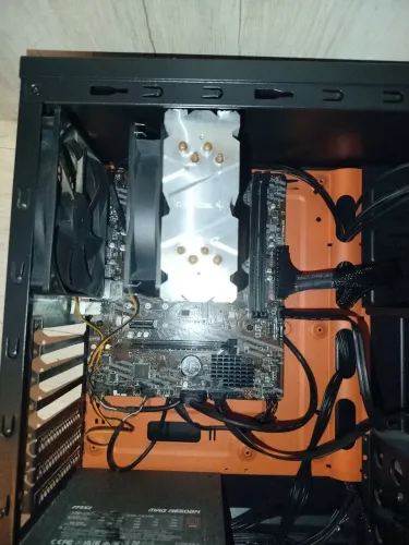 Kit upgrade - Ryzen 5600 + a520m a pro + 24gb + cooler deepcool - gabinete de brinde.