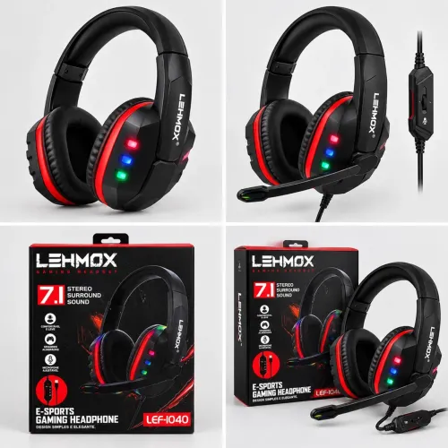 Headset Gamer LEHMOX LEF-1040