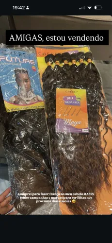 Jumbo de cabelo para trança