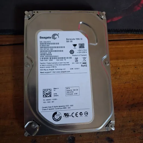 Hd 500gb seagate