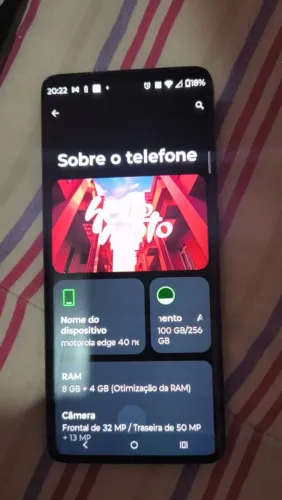 Celular Motorola edge40