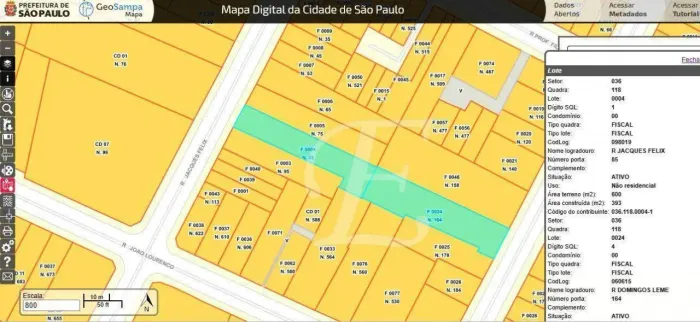 Terreno à venda, 1500 m² por R$ 102.000.000,00 - Vila Nova Conceição - São Paulo/SP