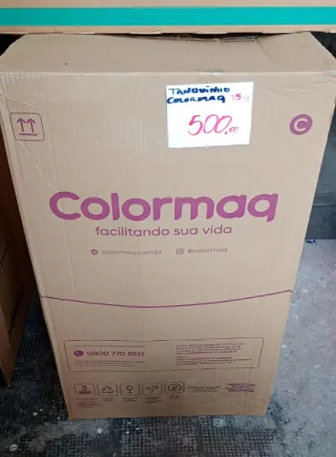 Tanquinho colormaq 15kg <br><br>Valor: 500 reais