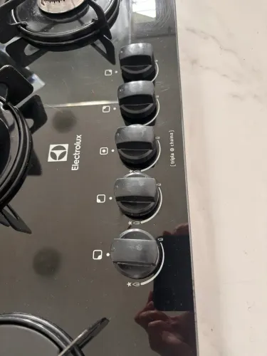 Vendo cooktop 5 Bocas a gás ELECTROLUX tampo vidro