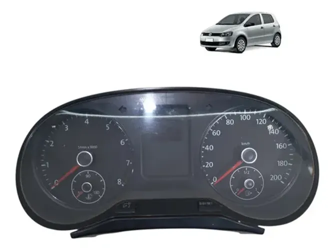 Painel Instrumentos Vw Fox Crossfox Spacefox G2 5z0920841n Preto