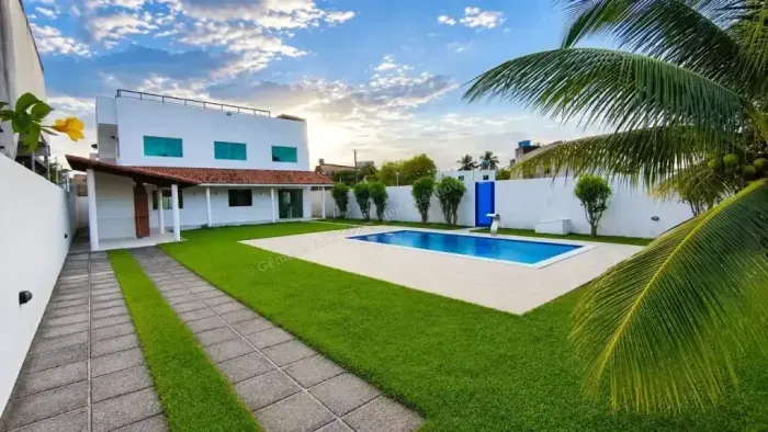 Residência Aver o Mar com Piscina
