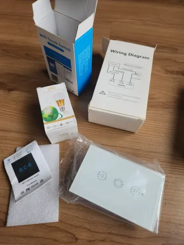 Interruptor Wifi inteligente dimerizavel casa inteligente