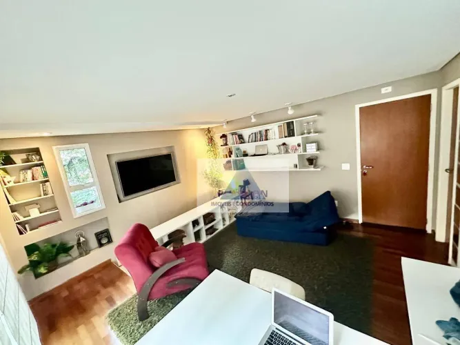 Apartamento Duplex com 1 dormitório para alugar, 102 m² por R$ 9.780,02/mês - Vila Madalen