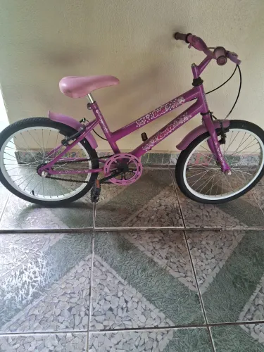 Bicicleta infantil rosa