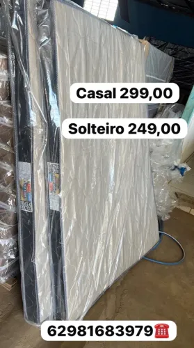 Colchao casal novo entrego