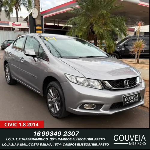 Honda Civic Sedan LXS 1.8/1.8 Flex 16V Aut. 4P 2014