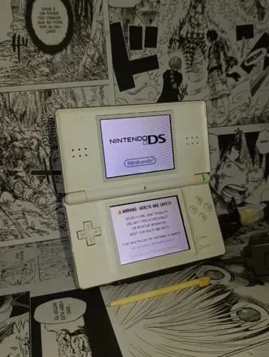 OPORTUNIDADE | Nintendo DS Lite Branco Completo