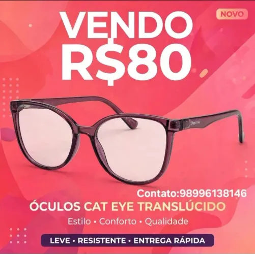 Vendo linda armação semi nova 3 meses de uso *