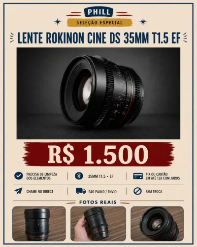 ROKINON CINE DS 35MM T1.5 EF