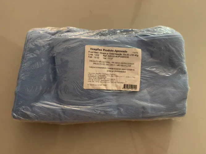 campo cirúrgico wrap de esterilização da marca Hospflex