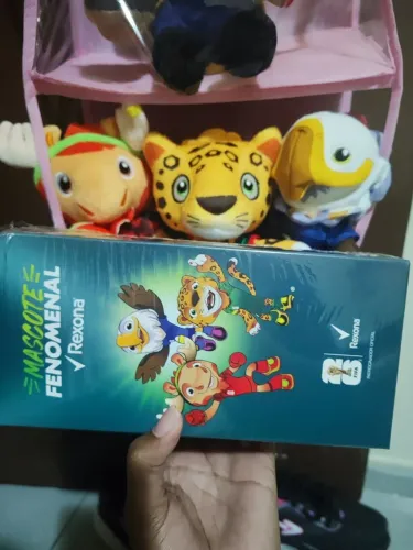 Mascotes da copa Rexona