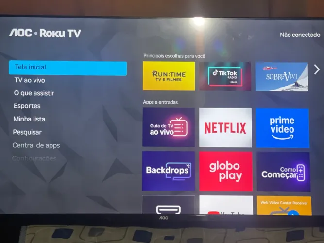 Tv aoc roku Tv