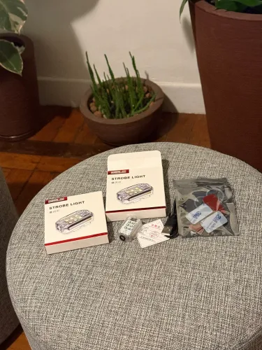 Kit 2x Strobe Light STARTRC para Drone DJI - Luz Anti-Colisão LED