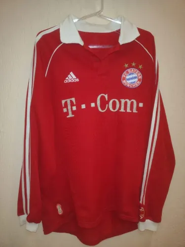 Camisa Bayern 2005 Adidas Manga Longa - G
