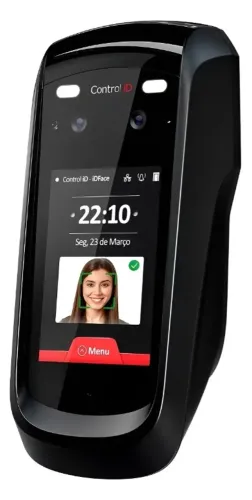 Controle De Acesso Facial Idface Control-id Até 3000 Faces + Completo