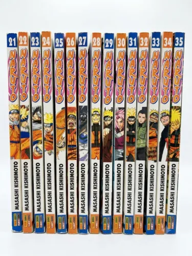 Mangá Naruto - Lote Do 21 ao 35 (Editora Panini) / Vende-se Avulso