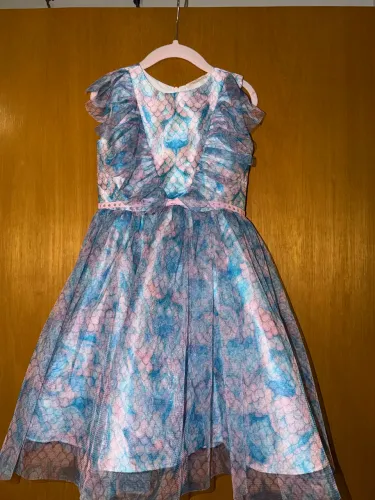 VESTIDO SEREIA MENINA TAMANHO 4