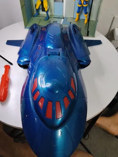 Nave X-Men Blackbird (X-Jet) Original Toy Biz 2005 - Pássaro Negro