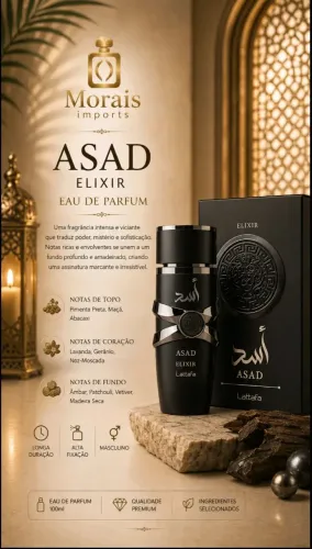 Perfume Asad Elixir original