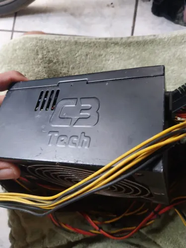 Fonte PC 500W 24x8 pinos 