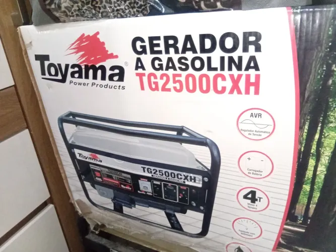 Verdo um gerador de energia a gasolina 