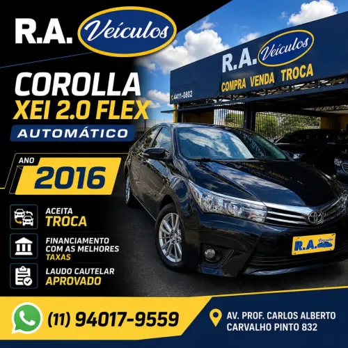 Toyota Corolla XEI 2.0 Flex 16V Aut. 2016