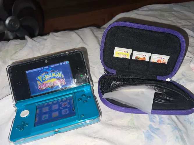 NINTENDO 3DS OLD DESBLOQUEADO EM EXCELENTE ESTADO