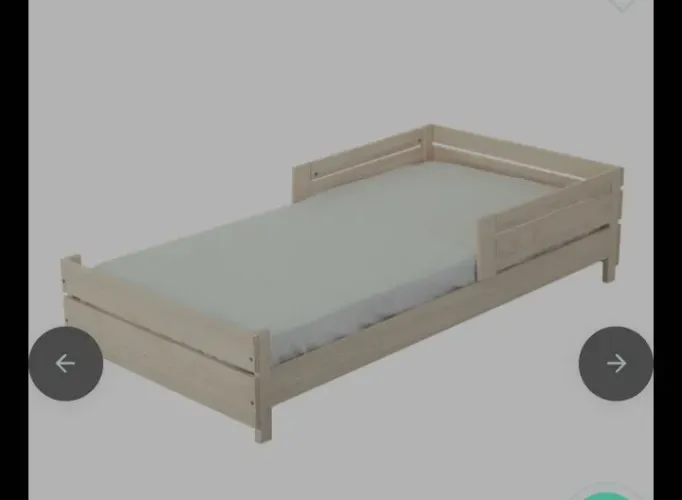 Cama infantil com colchão