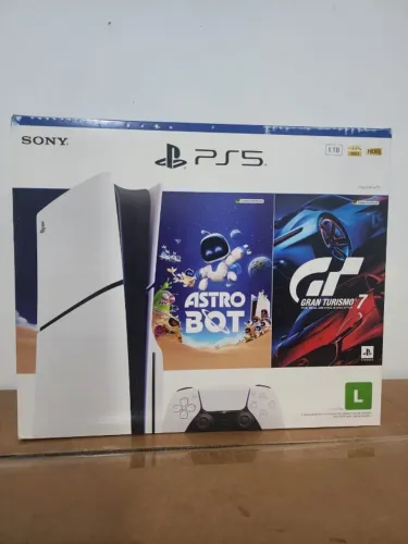 PLAYSTATION 5 COM LEITOR FISICO, NOVO LACRADO, COM NOTA FISCAL E 1 ANO DE GARANTIA