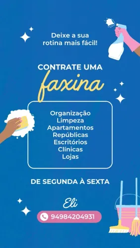 Diarista, faxina
