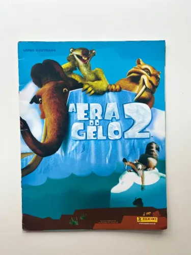 album de figurinhas a era do gelo de 2005 - incompleto