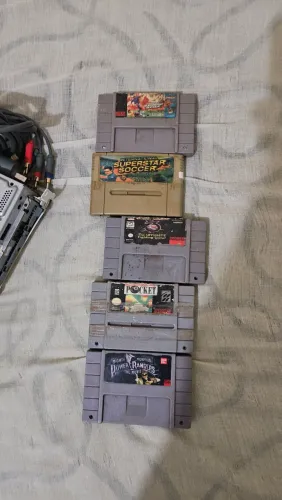 Fitas super nintendo