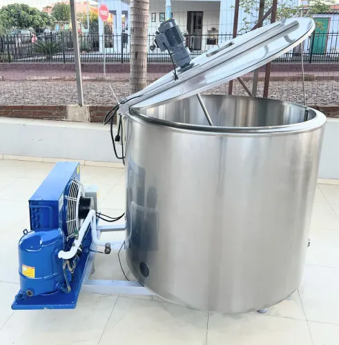 Resfriador de Leite 500 Litros Inox Tina De Caldas Açaí Sorvetes Água Misturador