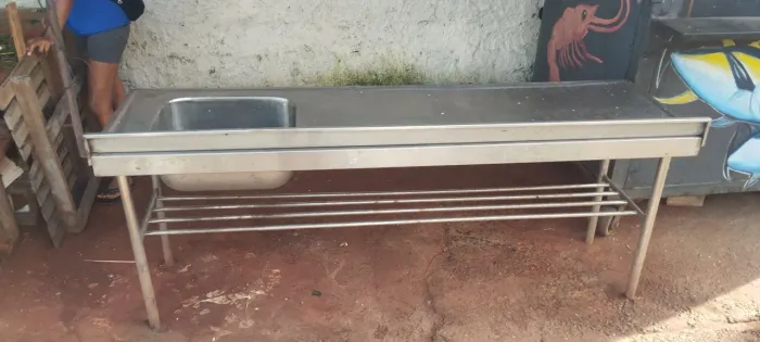 Bancada de inox
