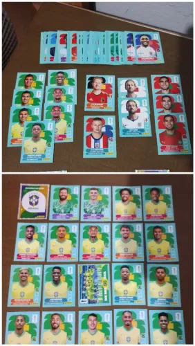 Lote figurinhas da copa 2026