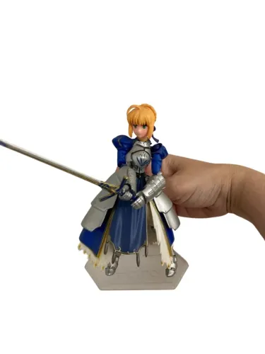 Saber Fate Stay Night Figure Decorativa 3d Anime Colecion 3d